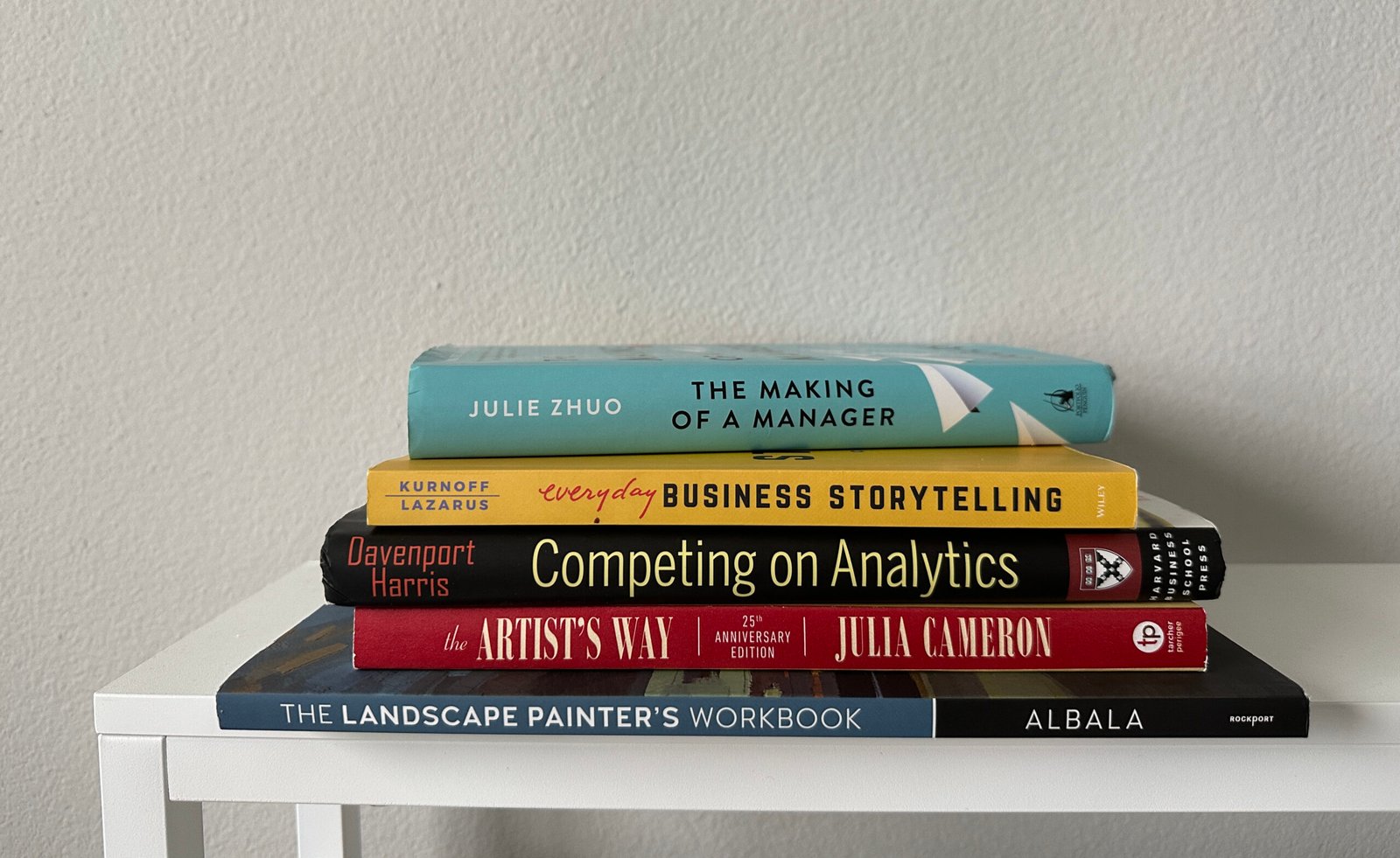 5 Business & Art Favorites from A BI Analyst’s Bookshelf